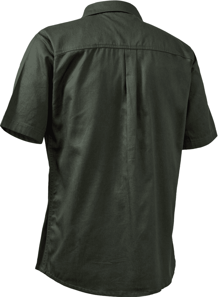 Atlas Shirt S/S paita, tummanvihreä, view: 1
