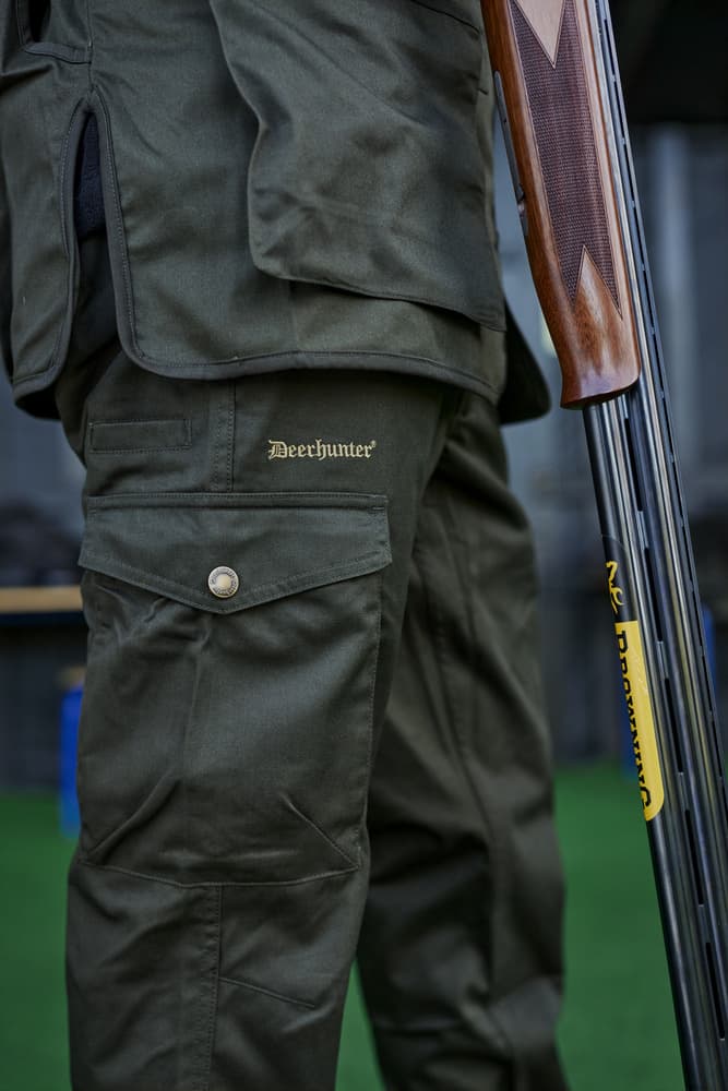 Atlas Trousers housut, tummanvihreä, view: 5