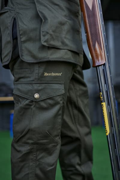 Atlas Trousers housut, tummanvihreä, view: 5