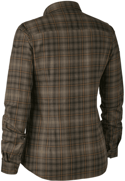 Lady Emery Shirt naisten kauluspaita, vihreä/ruskea, view: 1