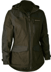 Lady Chasse Jacket naisten metsästystakki, vihreäruskea