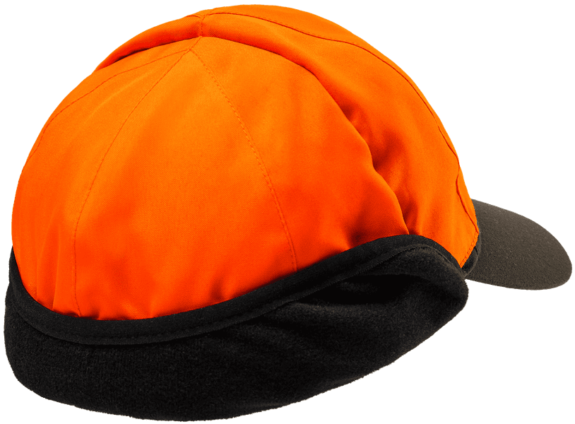 Game Cap talvilippis huomiovärillä, ruskea, view: 3