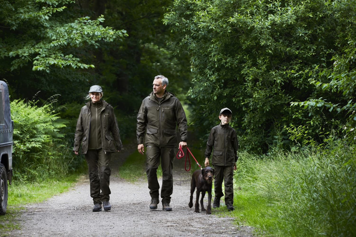 Lady Chasse Trousers naisten metsästyshousut, vihreäruskea, view: 4