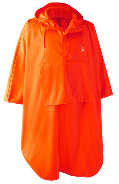 Hurricane Rain Poncho sadeponcho, Orange, view: 0