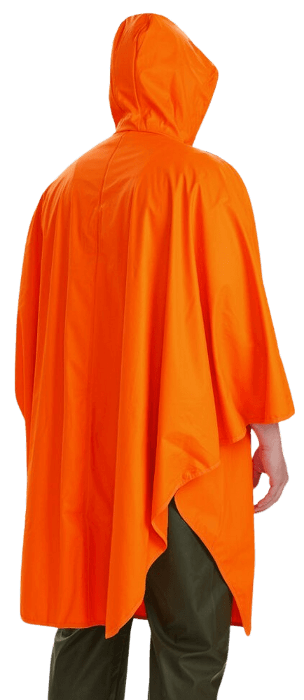 Hurricane Rain Poncho sadeponcho, Orange, view: 3