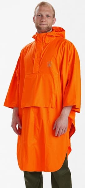 Hurricane Rain Poncho sadeponcho, Orange, view: 2