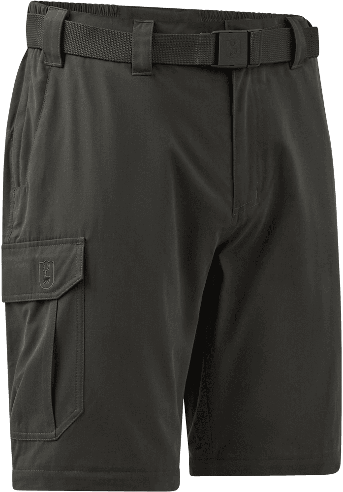 Slogen Zip-Off Trousers katkolahjehousut, Timber, view: 2