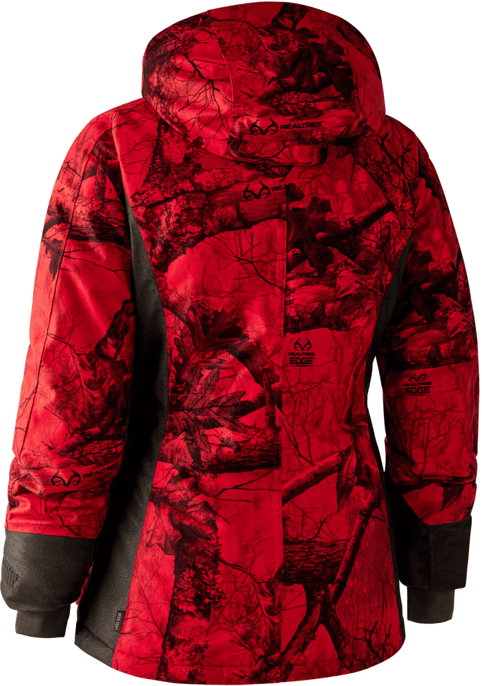 Lady Raven Arctic Jacket naisten metsästystakki, camo/punainen, view: 1