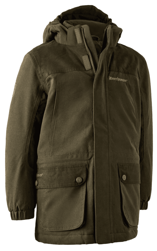 Youth Eagle Winter Jacket lasten metsästystakki, Tarmac Green, view: 0