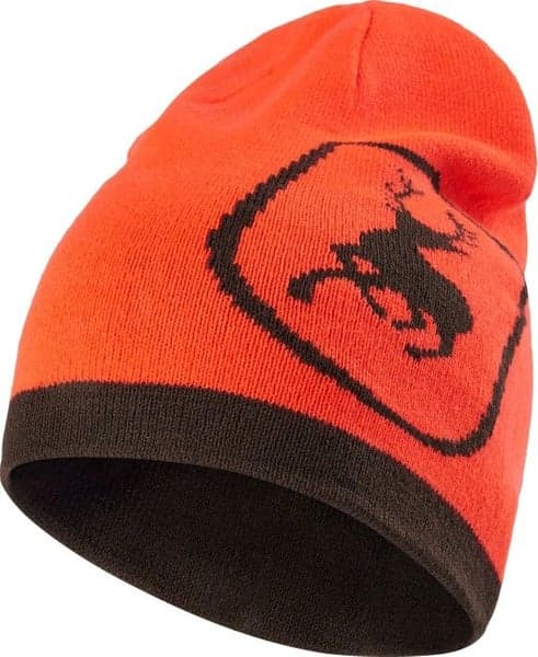 Cumberland Knitted Beanie Reversible Orange, view: 0