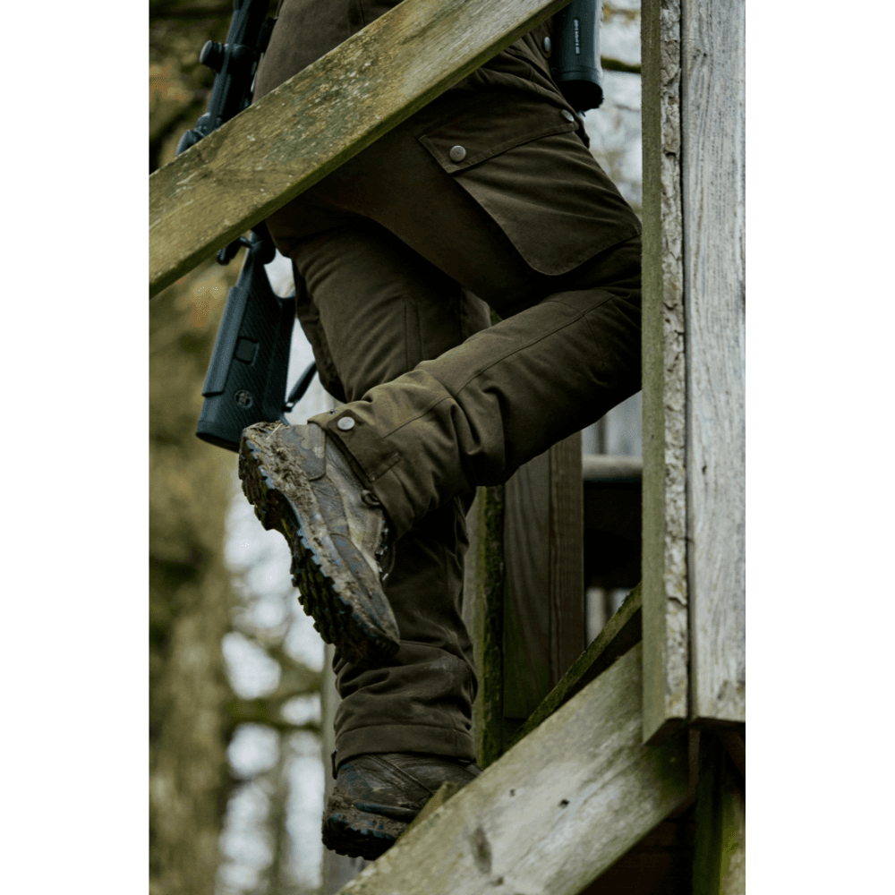 Lady Eagle Winter Trousers naisten metsästyshousut, Tarmac Green, view: 4