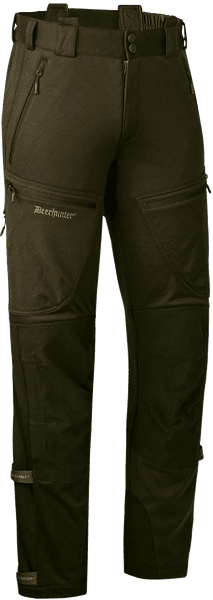 Excape Softshell Trousers metsästyshousut, vihreäruskea, view: 2