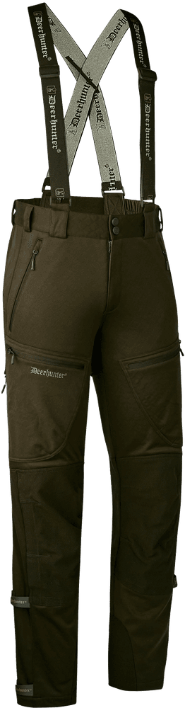 Excape Softshell Trousers metsästyshousut, vihreäruskea, view: 0