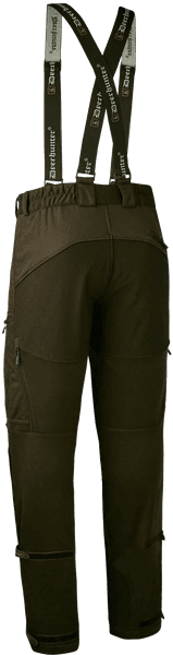 Excape Softshell Trousers metsästyshousut, vihreäruskea, view: 1