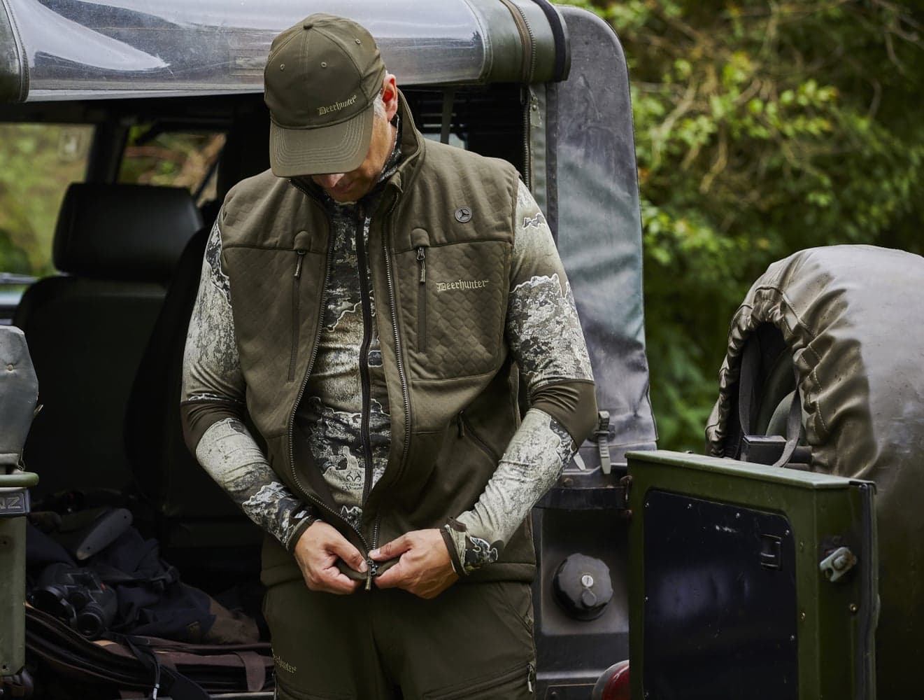 Excape Softshell Waistcoat liivi, vihreä, view: 2