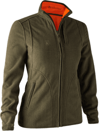 Lady Pam Bonded Fleece Jacket naisten fleecetakki, Reversible Orange - view: 0