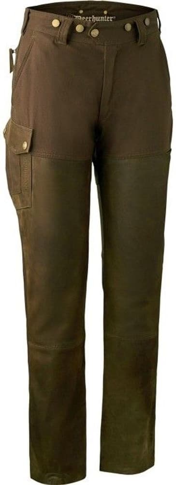 Lady Paris Leather Trousers Walnut, view: 0