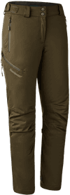 Lady Excape Winter Trousers naisten topatut metsästyshousut, vihreä