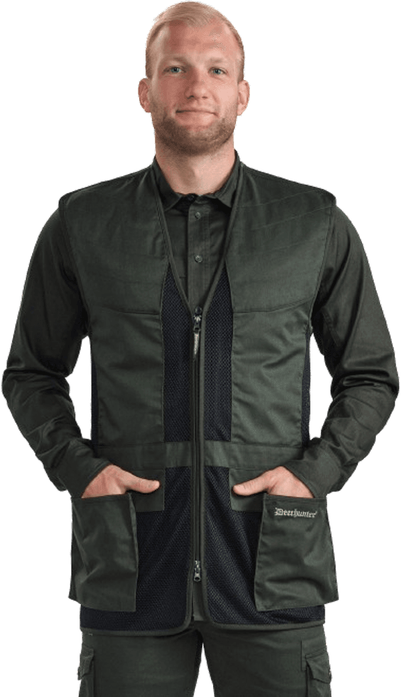 Atlas Mesh Shooting Waistcoat ampumaliivi, Timber, view: 2