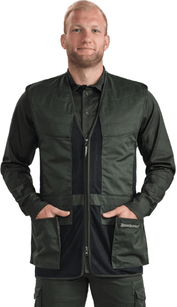 Atlas Mesh Shooting Waistcoat ampumaliivi, Timber, view: 2