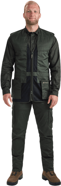 Atlas Mesh Shooting Waistcoat ampumaliivi, Timber, view: 4