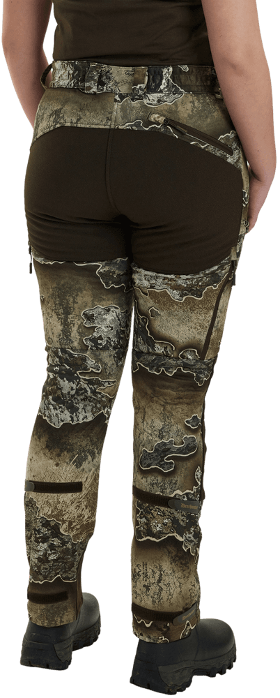 Excape Softshell Trousers naisten metsästyshousut, REALTREE EXCAPE, view: 3