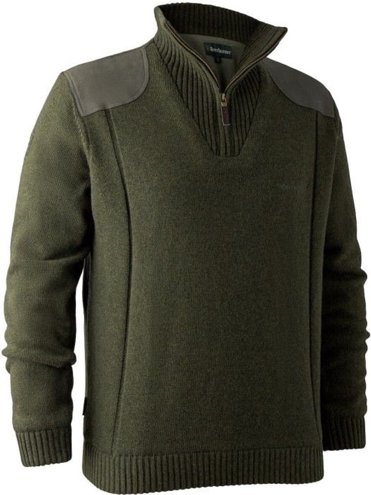Carlisle Knit metsästyspaita, Green Melange, view: 0