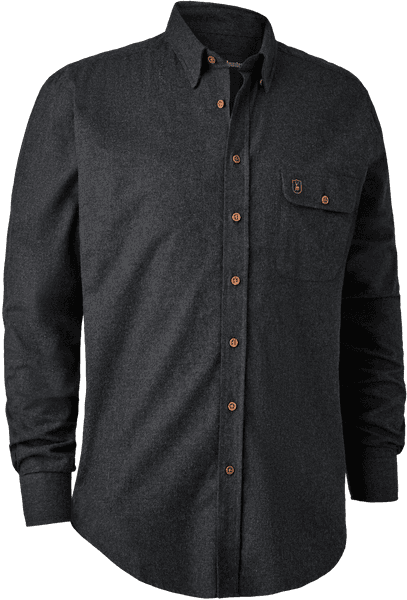 Liam Shirt kauluspaita, musta, view: 0