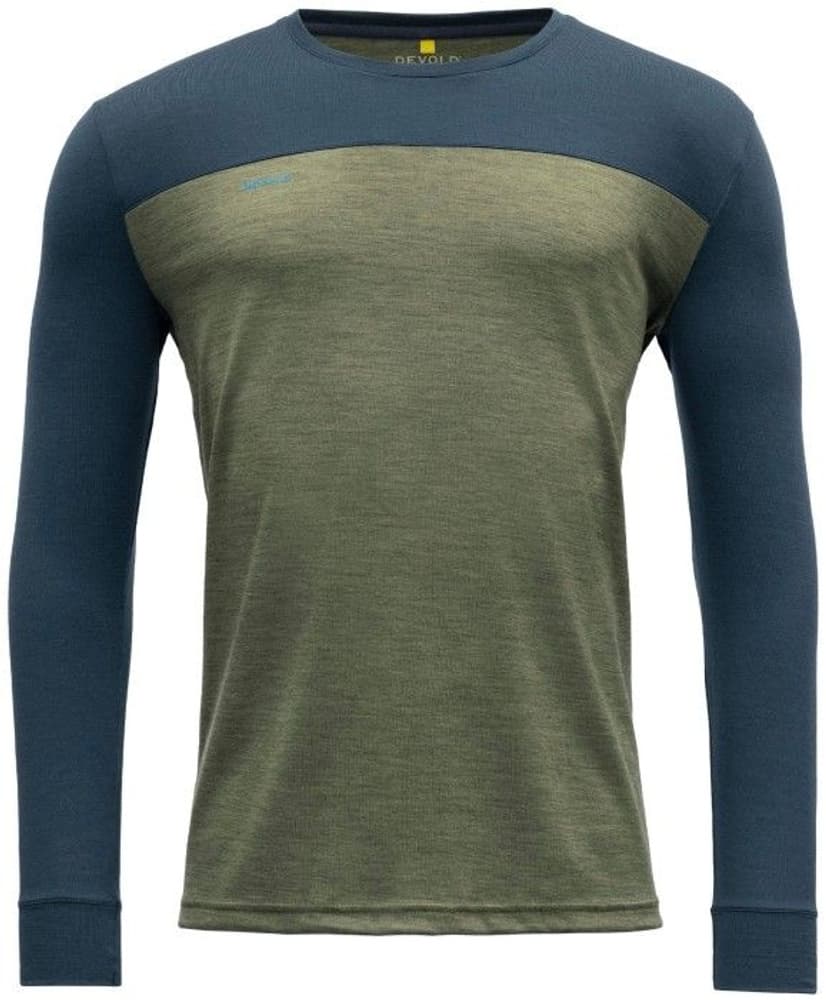 Norang Man Shirt Lichen Melange/Night, view: 0