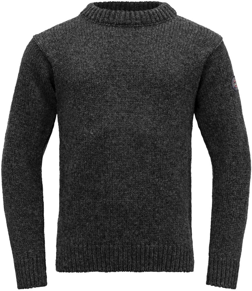 Nansen Wool Sweater villapaita, unisex, tummanharmaa, view: 0