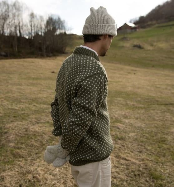 Nordsjø Sweater Crew Neck Olive, view: 2