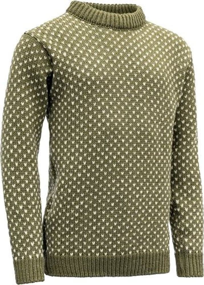 Nordsjø Sweater Crew Neck Olive, view: 1