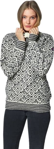 Svalbard Sweater Zip Neck Off Off White/Anthracite, view: 2