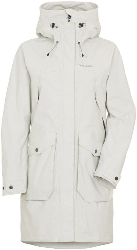Thelma Parka 7 naisten parkatakki, Silver White, view: 0