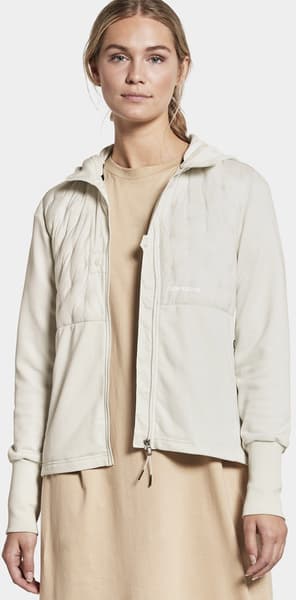 Valda FZ naisten hupparitakki, hopea/valkoinen, view: 2