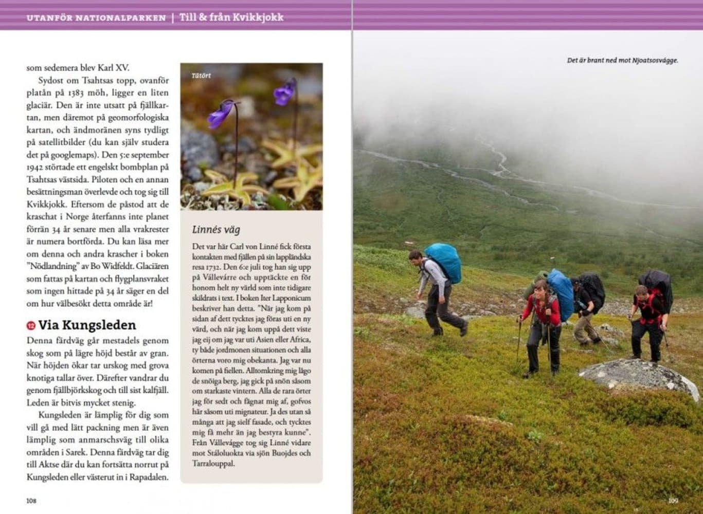 Fjällvandra i Sarek 2:a upplagan -vaella Sarekissa ,toinen painos, view: 9