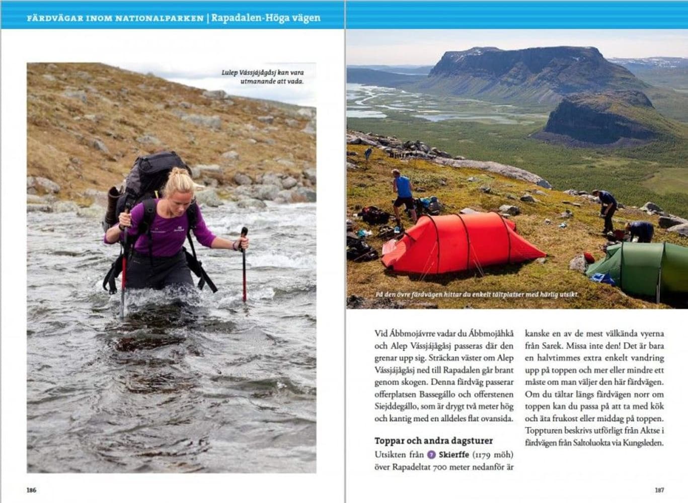 Fjällvandra i Sarek 2:a upplagan -vaella Sarekissa ,toinen painos, view: 6