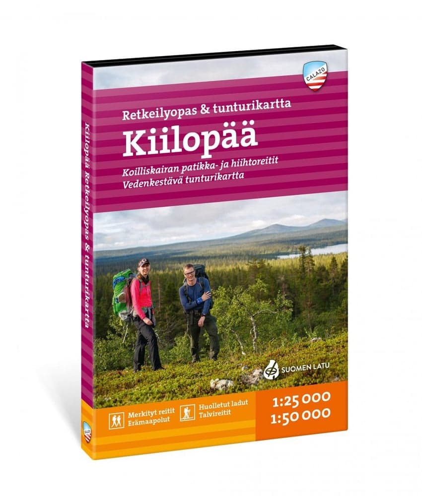 Kiilopää - Retkeilyopas & tunturikartta 1:25 000, view: 0