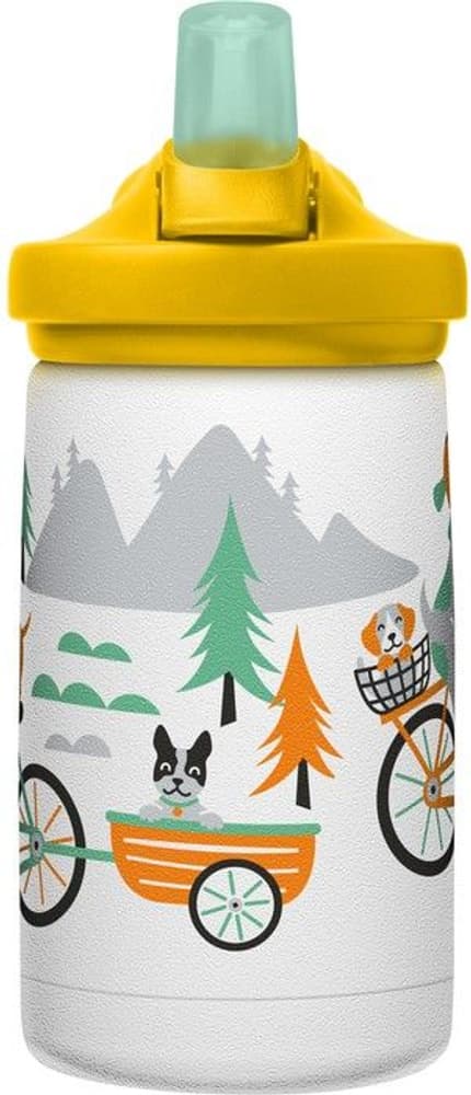 Eddy+ Kids Insulated pullo, 0,35L, Biking Dogs, view: 1