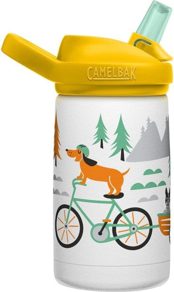 Eddy+ Kids Insulated pullo, 0,35L, Biking Dogs, view: 2