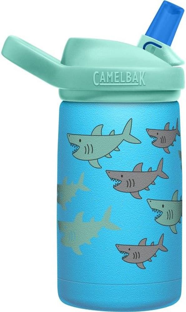 Eddy+ Kids Insulated pullo, 0,35L, School of Sharks, view: 2