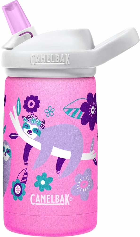 Eddy+ Kids Insulated pullo, 0,35L, Flowerchild Sloth, view: 0