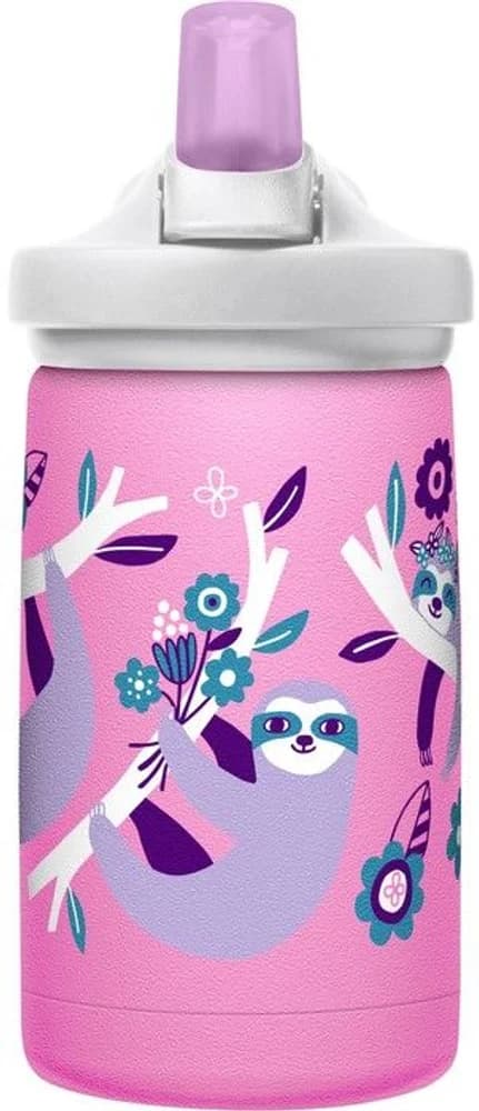 Eddy+ Kids Insulated pullo, 0,35L, Flowerchild Sloth, view: 1