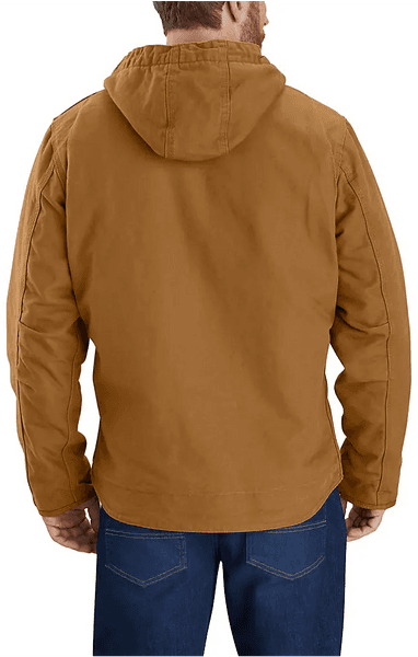 Washed Duck Sherpa Lined Jacket takki, Carhartt® Brown, view: 2