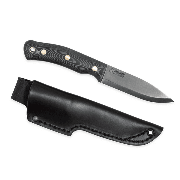 No.10 Swedish Forest Knife Sandvik 14C28N puukko, Micarta/Scandi, view: 0