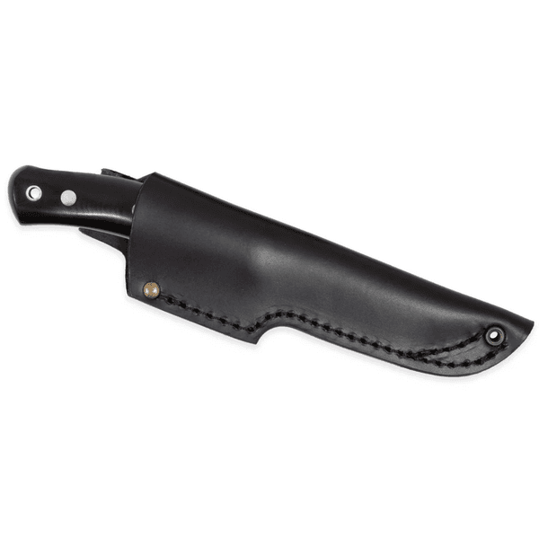 No.10 Swedish Forest Knife Sandvikin 14C28N puukko, Black Micarta, view: 2