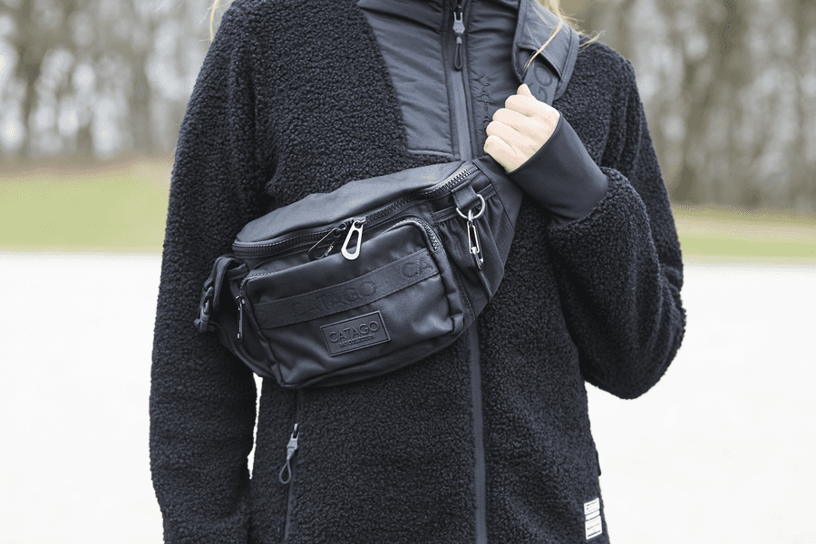 vyölaukku, musta, view: 2