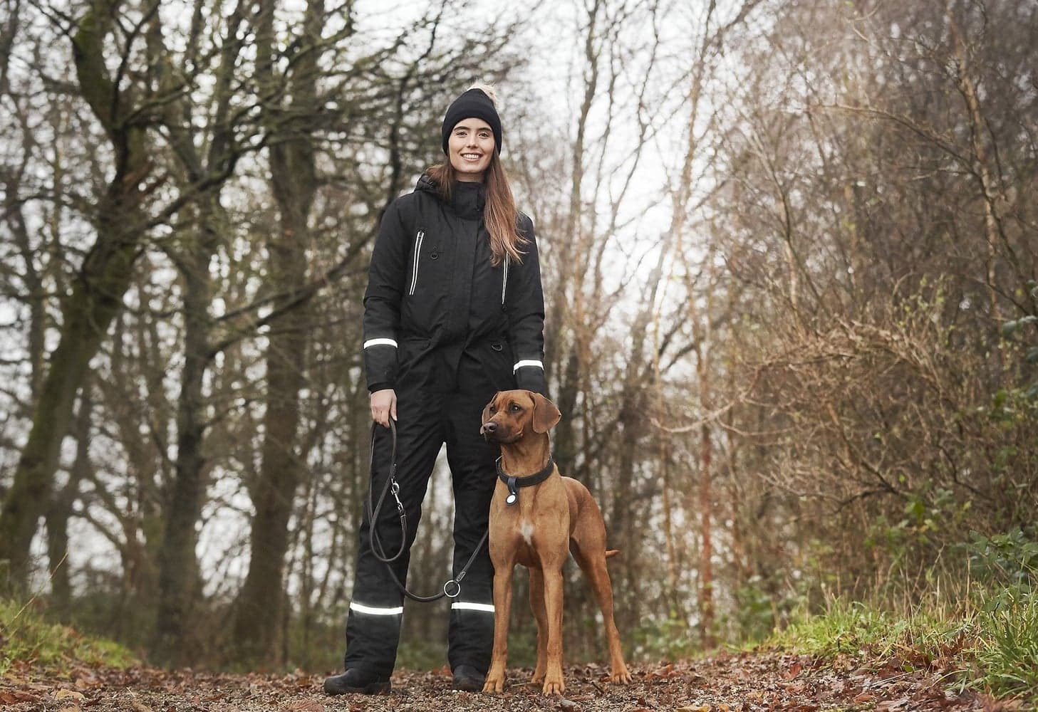 Trainer Jumpsuit naisten haalari, Black, view: 7