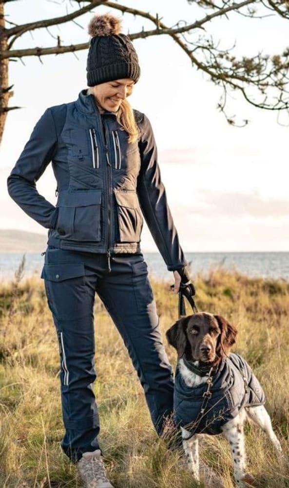 Trainer Pants ulkoiluhousut, tummansininen, view: 8