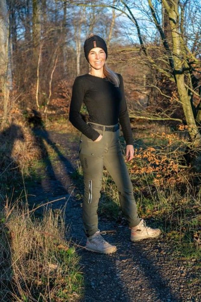 Trainer Pants ulkoiluhousut, vihreä, view: 4